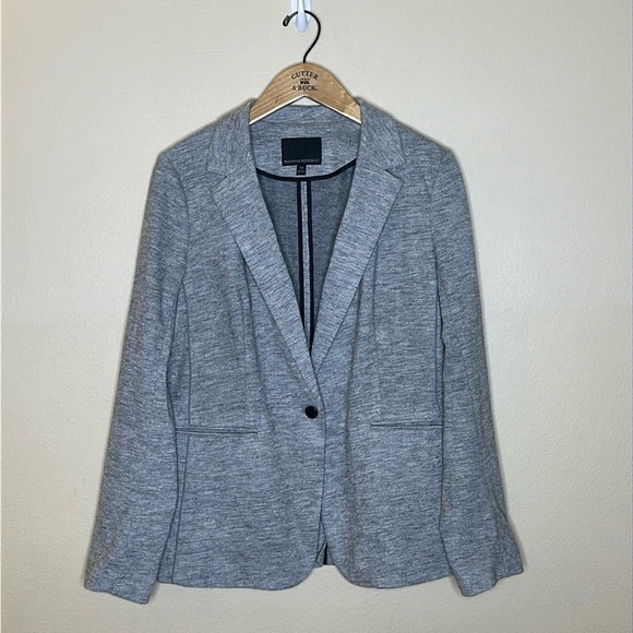 Banana Republic Jackets & Blazers - Banana Republic Long And Lean Blazer Womens Size 14 Single Button Closure